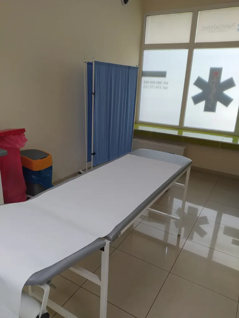 Łóżko zabiegowe Nasz Gabinet Łódź