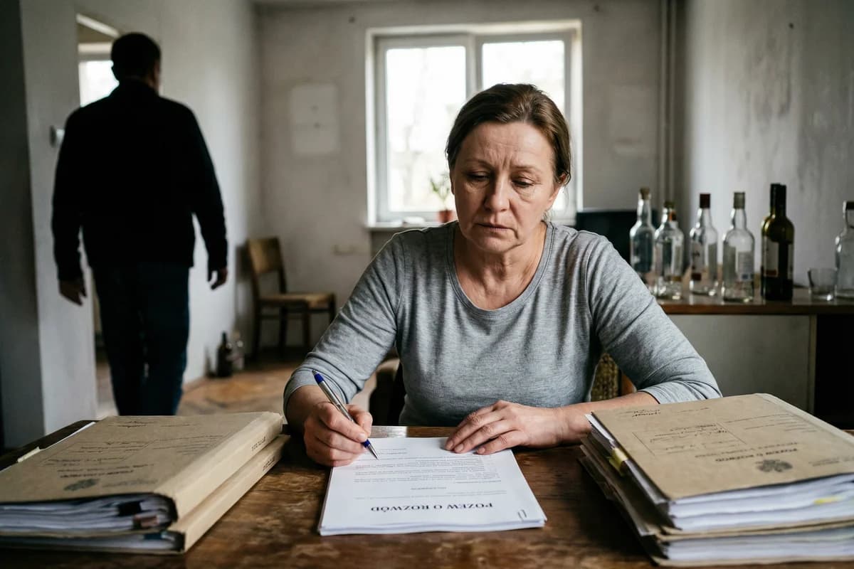 Divorce from an Alcoholic – Divorce Petition Due to Alcoholism