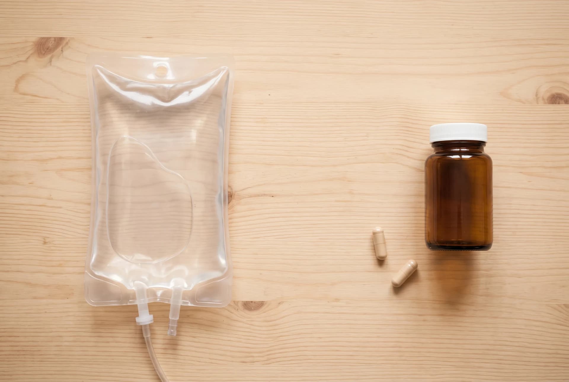 Infusion oder Tabletten - was wird besser resorbiert?