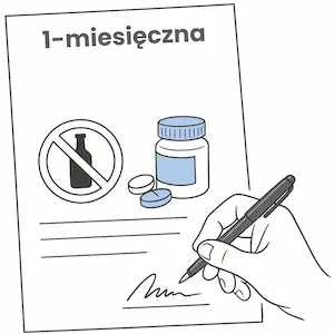 1-місячне антиалкогольне лікування