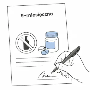 9-miesięczna kuracja antyalkoholowa
