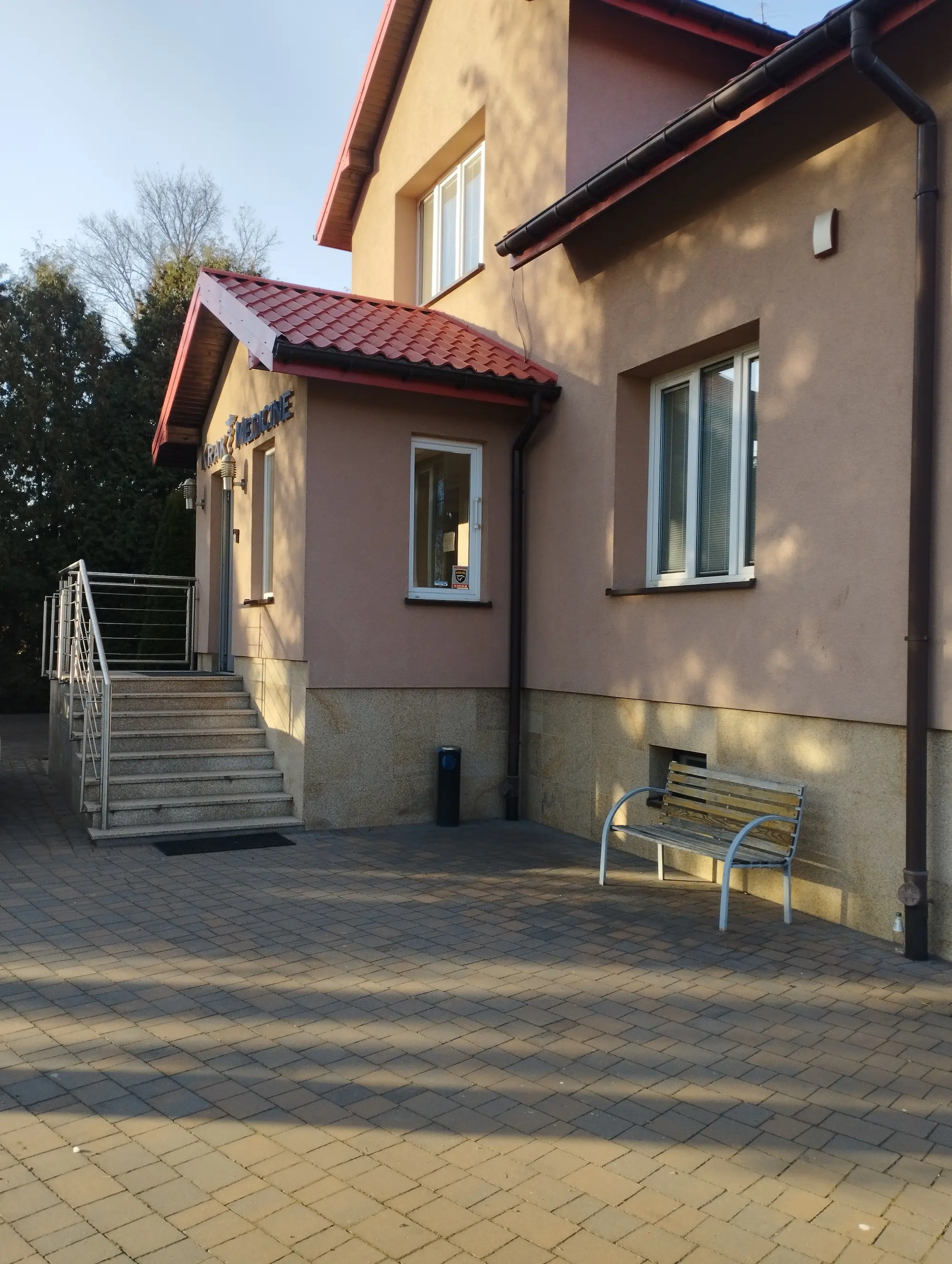 Wartebereich bei Nasz Gabinet Krakau
