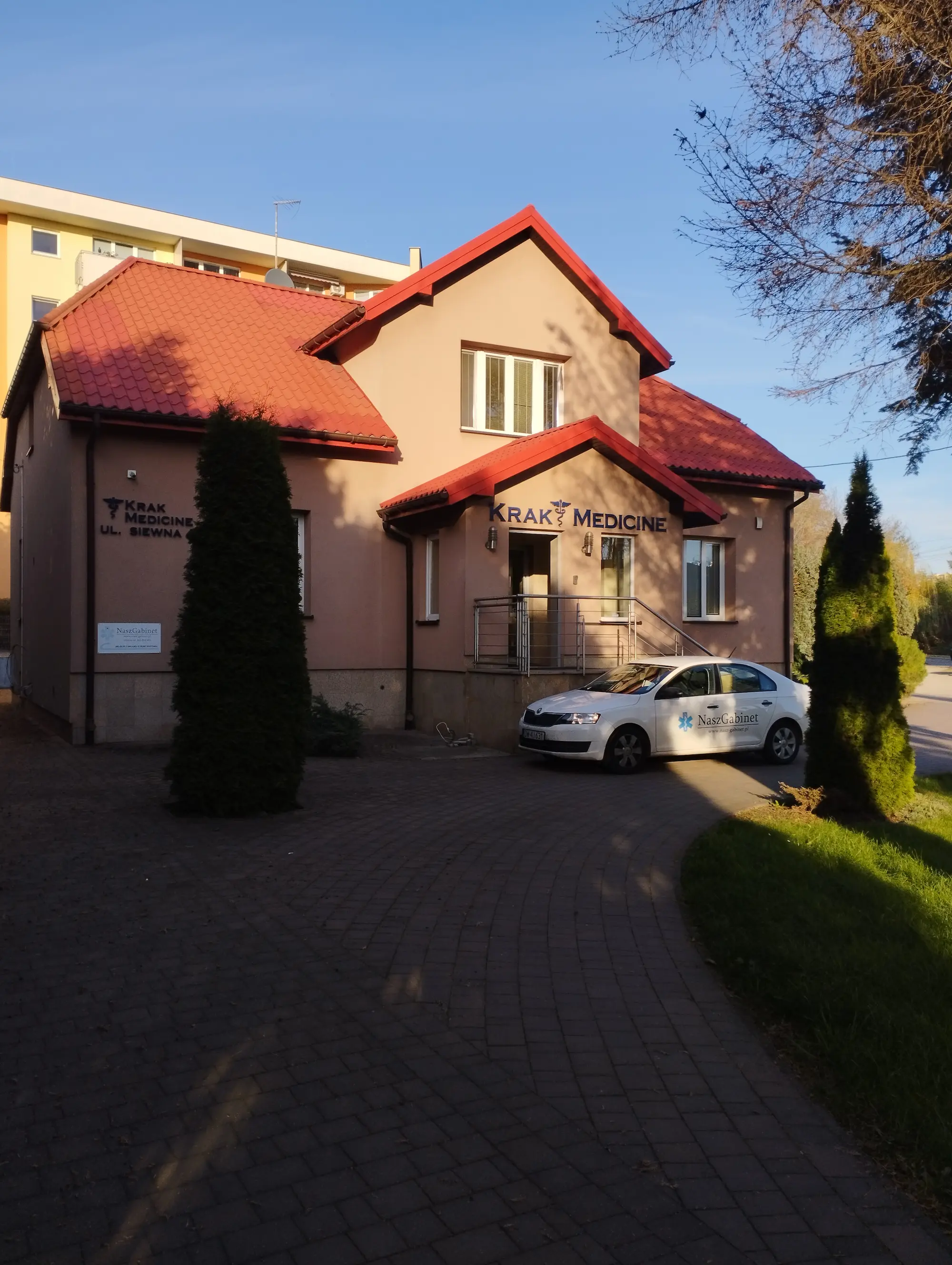 Wejście do Nasz Gabinet Kraków