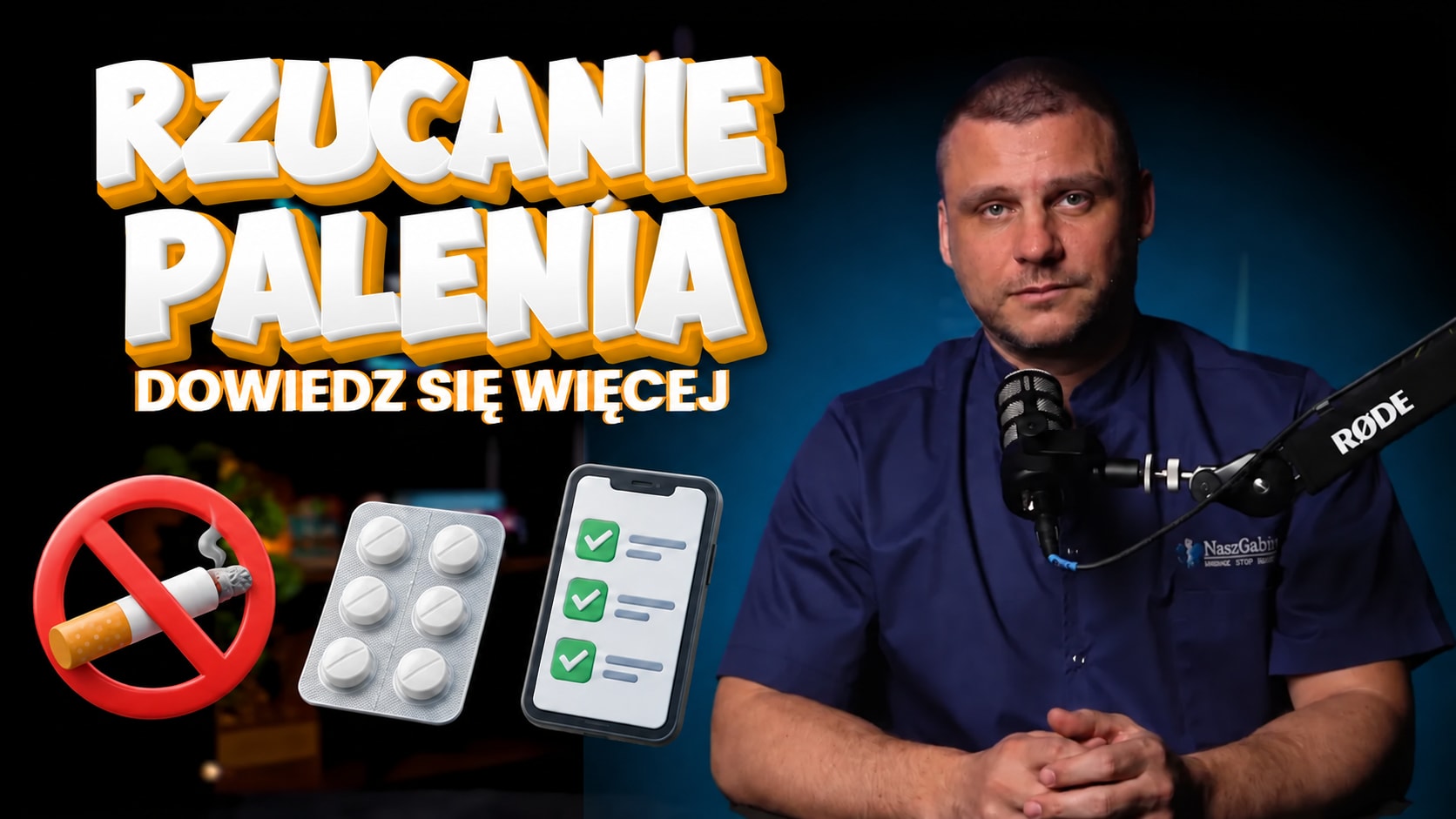 Rzucanie palenia, leki i plan leczenia w aplikacji Nasz Gabinet