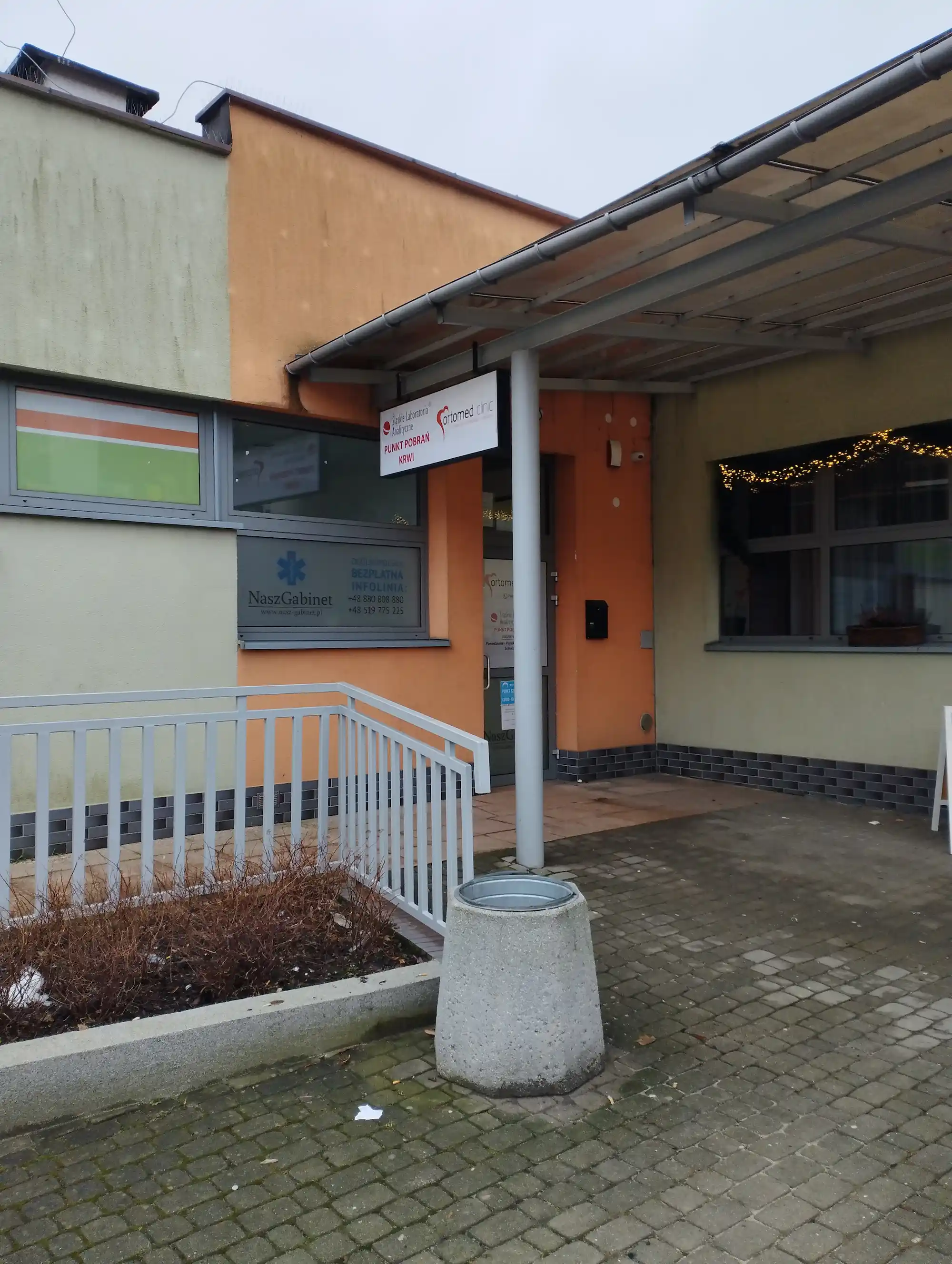 Nasz Gabinet Kattowitz Praxis - Empfang
