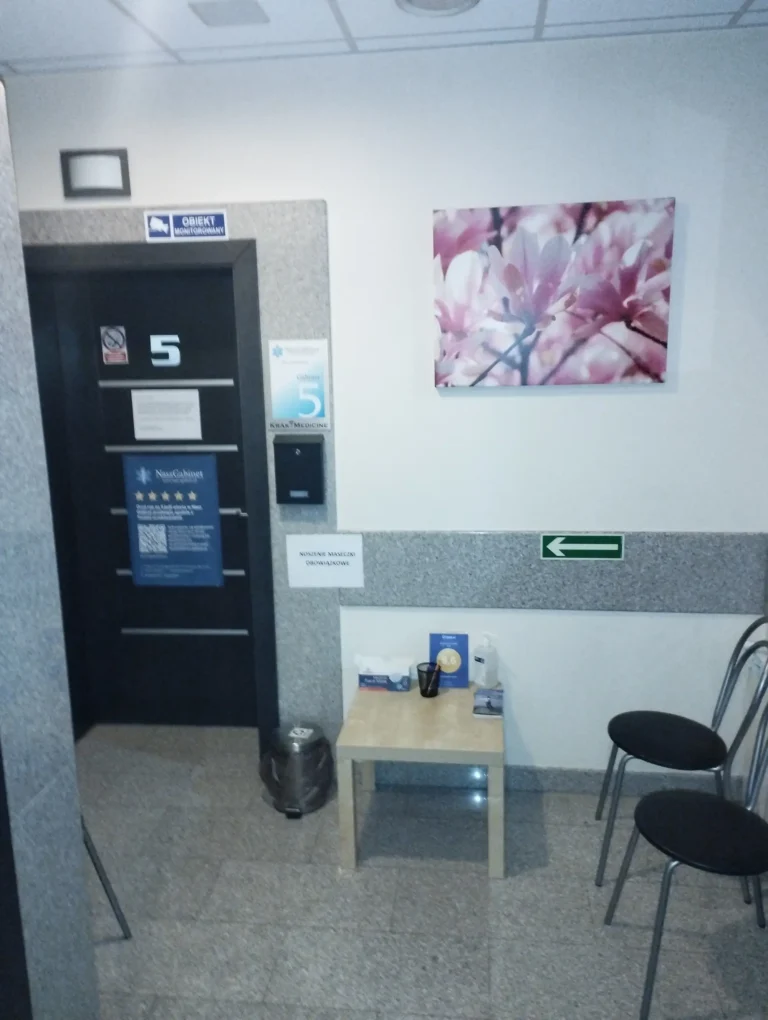 Poczekalnia w Nasz Gabinet w Krakowie